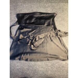 Canton Walker Women's XL Brown Cocktail Halter D Womens Satin‎ Strapless